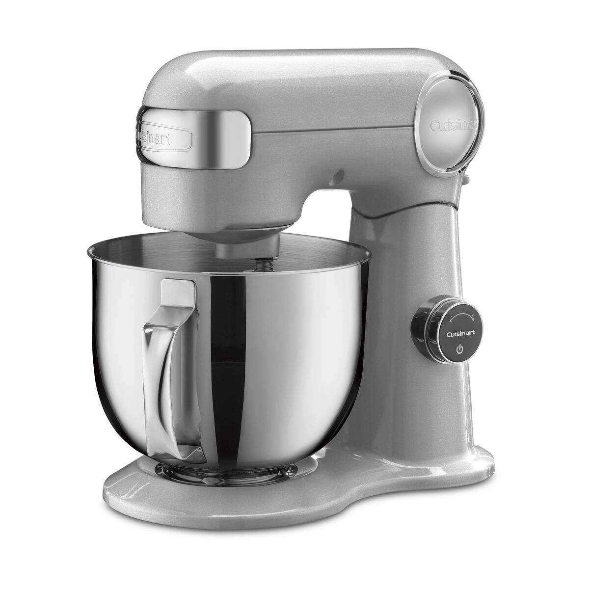 Cuisinart SMD-50BCNAS Precision Pro digital mixer in Silver Lining with stainless bowl